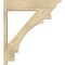 Ekena Millwork Merced Traditional Rough Sawn Outlooker, Douglas Fir, 8"W x 34"D x 38"H OUT08X34X38MRC01RDF - alternate 4